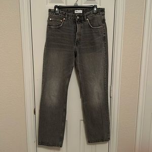 Zara TRF Straight Leg Jean.  Size 8